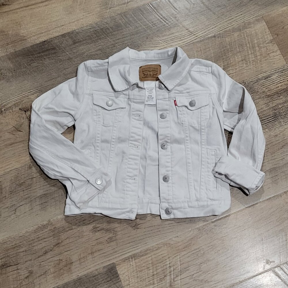White Levi's Jean Jacket